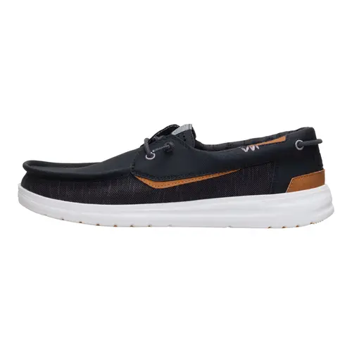 HEYDUDE Welsh Grip Heathered Mesh - Comfortable Slip on Boat Shoes