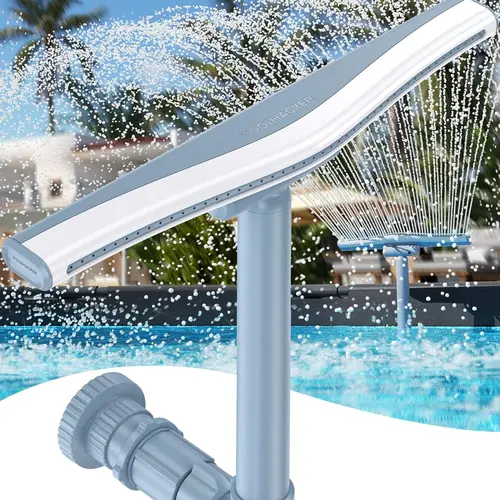 Whale Tail Pool Fountain for Above Ground Pool  and In-ground Pools by Poolhacker Outdoor Spray