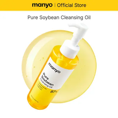 [manyo] Pure Cleansing Oil, Natural Oil Cleanser for Face, Makeup Blackhead Remover, Korean Skin Care, 6.76 fl oz (200ml)