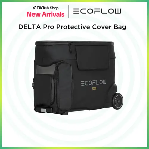 EcoFlow DELTA Pro & DELTA Pro Extra Battery Protective Cover, Waterproof, Dustproof Cover, Velcro Easy Access Design for Outdoor or Indoor Use