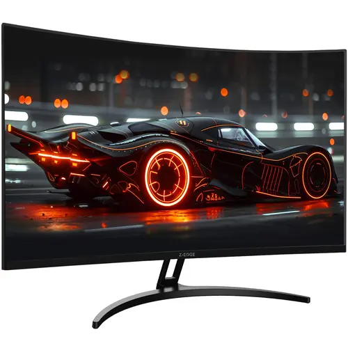 Z-EDGE UG32P 29-32inches 32in FHD VA Curved Gaming Monitor - 240Hz, 1ms, AMD FreeSync, HDR, Ultra-Slim, HDMI, Display Port, VESA Mountable, Dual Setup Compatible (Computers & Office Equipment, Desktop & Laptop Components, Large Computer Monitors), Hdr Sup
