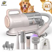 Geoorood Dog Grooming Vacuum All-in-One Kit with 10KPa Suction, 2.2L Dust Tank, Adjustable Combs, Lightweight Design, Perfect for Gifts & Home Use summeressentials DealsforYouDays SummerWins