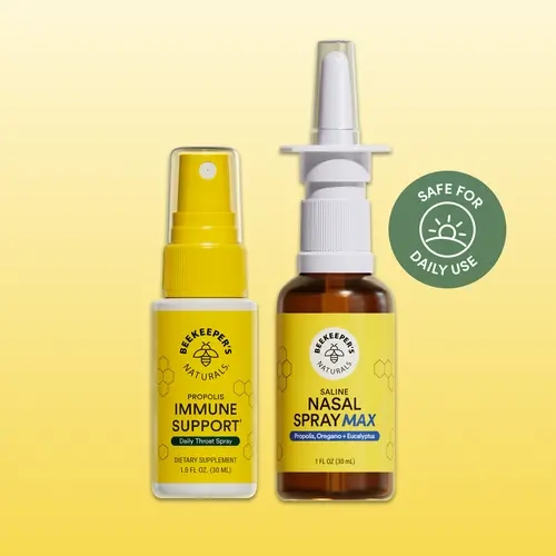 Breathe Well Bundle - Propolis Immune Support Spray + Nasal Support MAX Daily