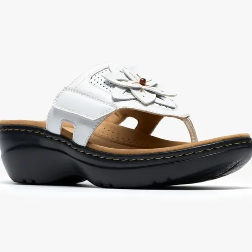 Clarks Collection Leather Thong Sandals -Merliah2 Kyla