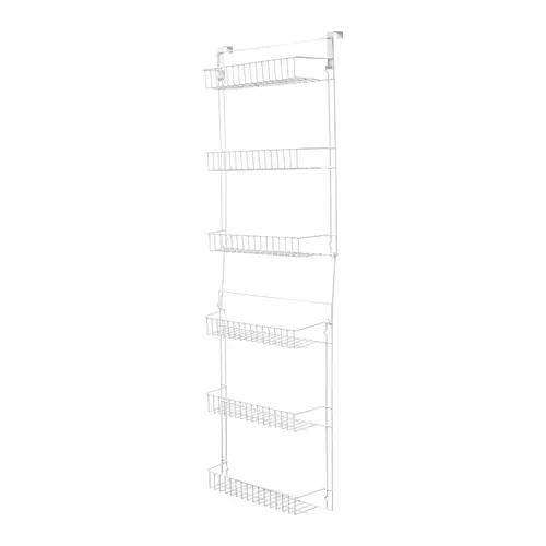 Lavish Home Over the Door Organizer 6-Tier Adjustable Shelves