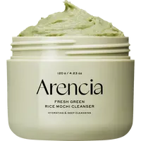 Fresh Green Rice Mochi Cleanser, 4.23oz - Gentle Foaming Facial Cleansing for Clogged Pores and Sensitive Skin
