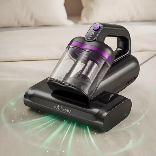 Mattress Vacuum Cleaner for Deep Cleaning  12.5KPa Powerful Suction Bed Vacuum with UV-C Light, 149°F Heated Air, Dual-Cup Design, 350W Handheld Cleaner for Beds, Sofas and Pillows,sohochic