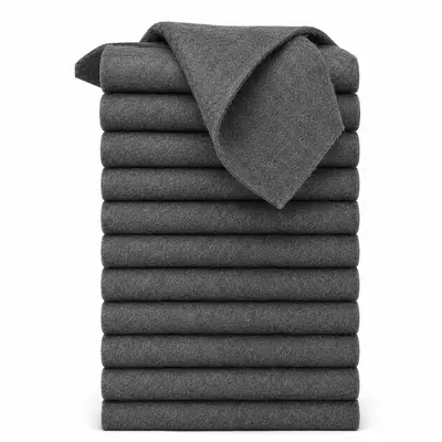 6/12 Pack Premium Microfiber Cleaning Cloths - Thick, Lint-Free, Streak-Free, Reusable, Absorbent, Durable, Soft Wipes with Spillsoak Power - For Car Windows, Glass, Camera, Desk, Bag, Household Kitchen Cleaning Supplies