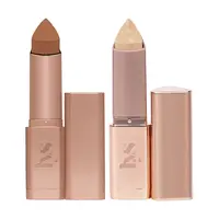 LYS Beauty Cosmetic Bronzing Stick & Aim High Highlighter Stick Set, Natural Cream Bronzer Makeup Products