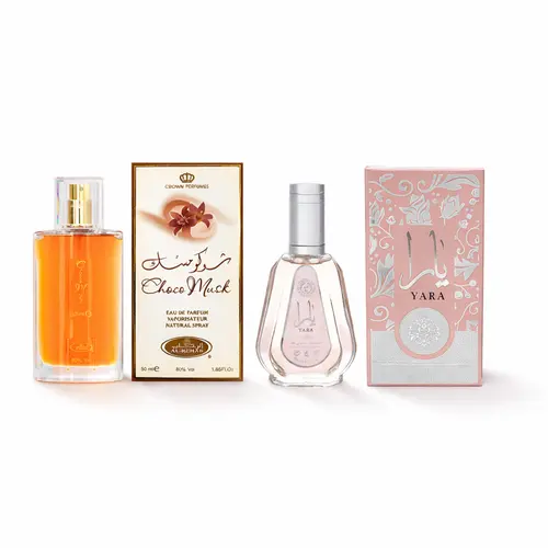 Al Rehab Choco Musk & Yara Gift Set Eau de Parfum (50ml)