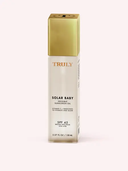Solar Baby SPF 45 Invisible Sunscreen Oil - Lightweight, Invisible Sunscreen Oil with Vitamin C & Bakuchiol