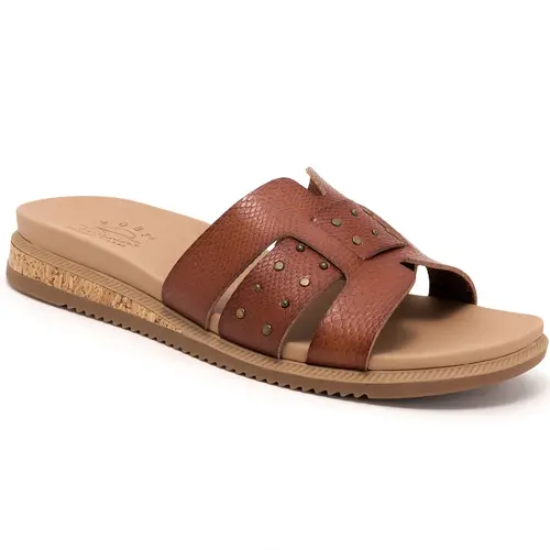 Skechers BOBS Desert Kiss Low Vegan Washable Slide Sandals - Stud Look