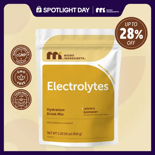 Micro Ingredients Hydration Electrolytes Powder, 1lb
