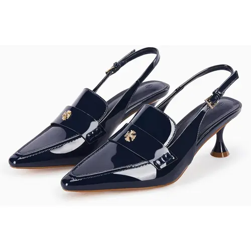 Coutgo Women's Pointed Toe Kitten Heel Sandals - Slingback, Slip-On, Ankle Buckle Dress Heels Shoes, Kitten Heels, Heels Shoes For Women,summerwins,summeroutfits,vacationoutfits,beachoutfits Footwear Cool Black,sohochic