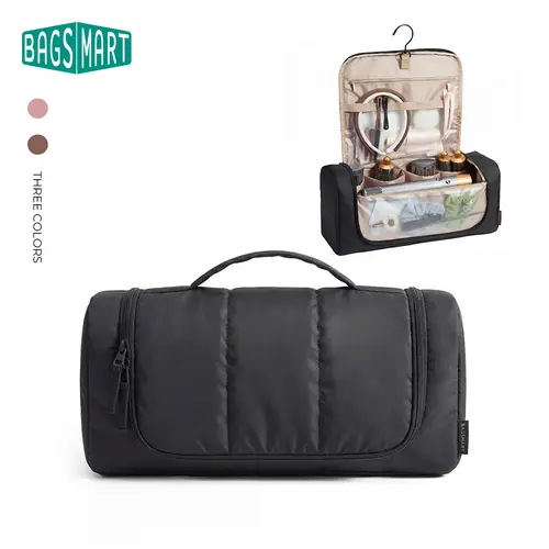 【NEW IN】BAGSMART Hair Tool Organizer Travel Bag Compatible with Dyson Airwrap,Shark Hair Dryer, Wide-open Dyson Case with Heat Resistant Mat, Metal Hanging Hook for Long Barrel, Straighteners, Curling Iron tiktokshopsummersale tiktokshopbacktoschool