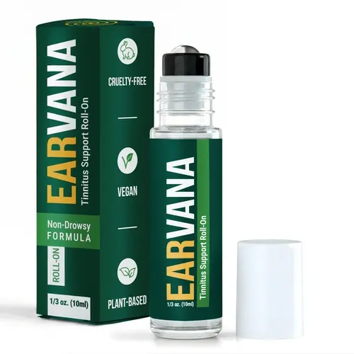 Earvana Sensory Support Roll-On – A Soothing Botanical Roll-On for Daily Ear Comfort & Relaxation– With Benfotiamine & Essential Oils