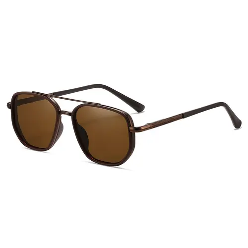 KIMORN Female Active Women's Polarized Aviator Sunglasses - Hair-Safe Tangle-Free Full Rim Metal Frame, UV400 Protection, Outdoor Sports Driving Accessories for Women