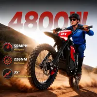 Electric Bike for Adults, 4800W Peak Electric Bike, 60V 30AH Battery, 17"/14" Big Tires, Dual Disc Brakes, All-Terrain Mountain E-Bike summerwins,summerwins