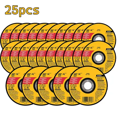 4.5 Inch Angle Grinder Cutting Discs (10 pcs) - Thin Metal Cut Off Wheels for Stainless Steel & Iron,toolupgrade