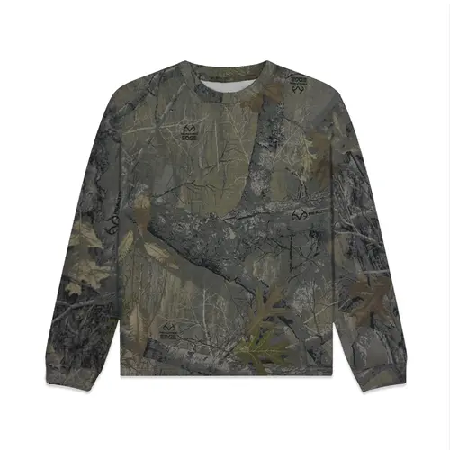 RealTree Edge Core Long Sleeve Tee, Casual, Cotton, Tops, Hem, Menswear, Longsleeves, Men's Clothing