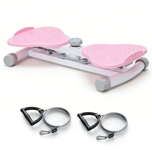 Ab Twister Board - Abdominal Muscle Machine, Core Stomach Trainer, Waist Rotation Machine, 300 lbs Capacity Quiet Exercise Equipment for Home Gym Core & Whole Body Fitness