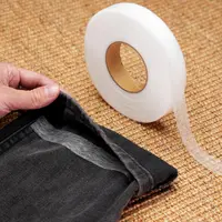 Iron-On Fusible Hemming Tape - Non-Woven Fabric Double-Side Stick Hot Melt Adhesive, Easy Press-On Technique Sewing Craft Supply, 0.78in x 70yds Roll for Clothes, DIY Crafts,sohochic
