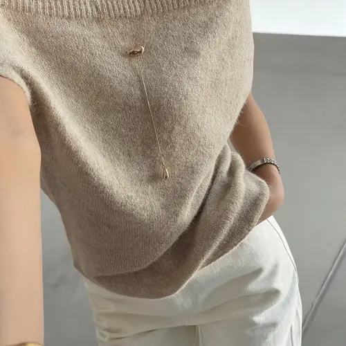 Women's One Shoulder Knit Top Graphic, Knitwear Fashion Daily Everyday Wear, Comfortable Trendy Design, Perfect for Casual Occasions