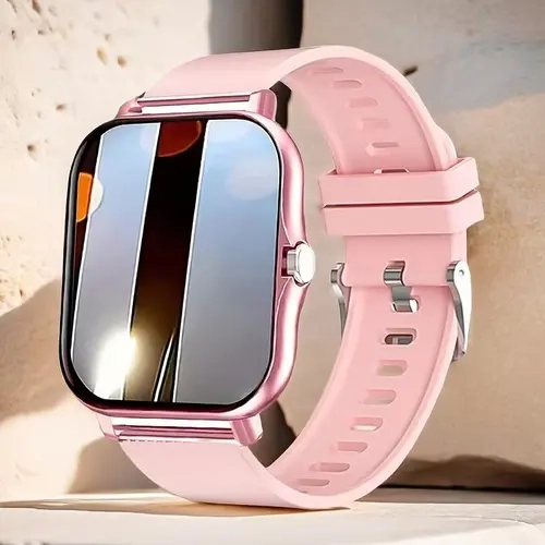 Stylish Bezel-Less Wearable Calling Health Smart Watch - Bluetooth Connectivity, Multi-Sports Modes, Wireless Communication, No-Motion Alerts, Weather Updates, Message Notifications, Gifts for Him, Gym Stuff, Electronic Watch,sohochic
