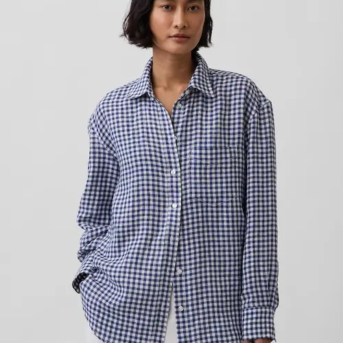 Gap Women's 100% Linen Oversized Shirt