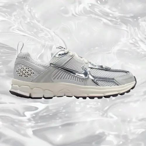 Nike Zoom Vomero 5 'Photon Dust Chrome' Women's & Youth Classic Road Fitness Athletic Running Trainers, Cushioned Lightweight Breathable Mesh Women's Shoes for Training, Road Running Shoes, Fitness Running Shoes