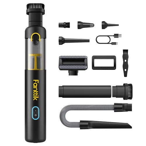 Fanttik V8 Apex Cordless Car Vacuum High Power, 19000Pa, RobustClean Mini Vacuum with Flexible Hose and Pet Brush, 2H Fast Charge, Portable Vacuum for Car Interior Home Cleaning Cleaner Automotive Summervibes summerwins,dorm essentials,home essentials,too