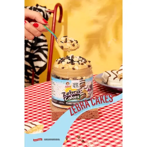 Zebra Cake Peanut Butter Treat