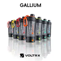 VOLTRX Electric Protein Shaker Bottle - BPA-Free Tritan Blender Mixer, Handheld Drink Mixer, Leak-Proof Seal, USB Rechargeable, Adjustable Ring, 24oz for Shakes & Meal Replacements, Back to School Haul Sports Water Bottle