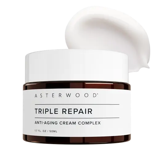 Triple Peptide Cream - Matrixyl 3000 + Argireline + Vitamin C + Hyaluronic Acid - Wrinkle-Smoothing Face Cream, Anti-Aging - 1.7 Fl Oz