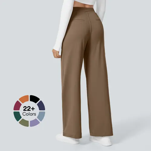 Halara Flex DayStretch High Waisted Pocket Straight Leg Work Pants #BackToSchool