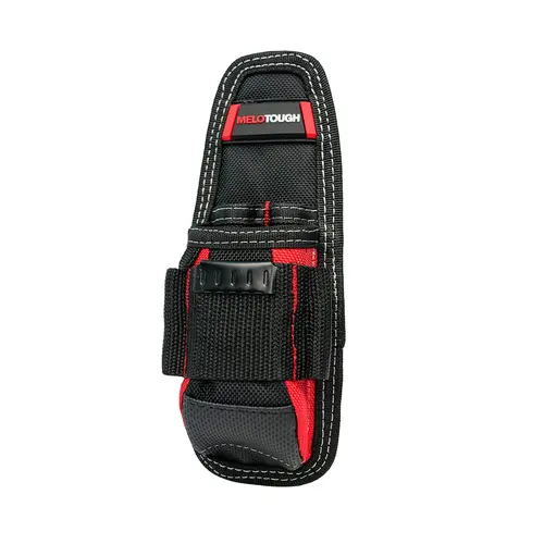 MELOTOUGH Small Tool Pouch Technician's Clip on Tool Pouch,Tool Belt Pouch Holster Mini Electrican Tool Holder with Sanp Clip, Tool Bags, Tool Pouch Organizer,toolupgrade