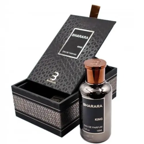 Men's Bharara King Fragrance - Fruity Eau de Parfum Spray, Single Item, 3.4 Oz/100ml