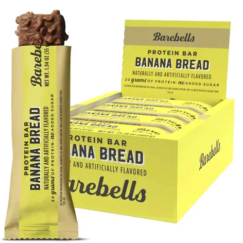 Barebells Healthy Protein Bars - Box of 12, 20g Protein, Low Sugar - Better for You Adults' Office Snacks, Grab and Go Dietary Snacks, High Protein