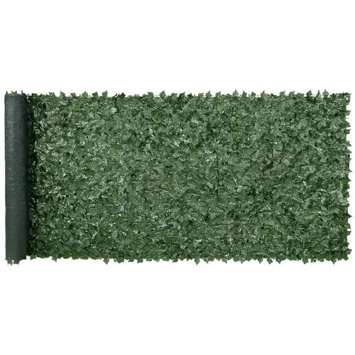 VEVOR Dense Foliage Greenery Wall Panel Decorative Fence, 59x158in Ivy Privacy Screen with Mesh Backing, Strengthened Joints, Easy Installation, Functional Accent for Outdoor Garden Landscaping, Sunlight Shade,toolupgrade