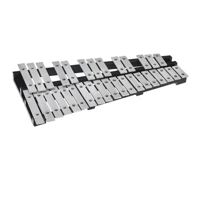 VEVOR 32 Note Glockenspiel Xylophone Bell Kit,  Percussion Instrument with Mallets, Drum Sticks and Carrying Bag, Professional Glockenspiel Xylophone Percussion Instrument Set for Adults & Students