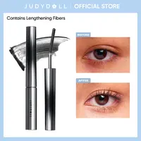 JUDYDOLL 3D Curling Eyelash Iron Mascara, Black & Brown, Curling & Lengthening, Long-Lasting, Waterproof, Smudge-Proof, 24-Hour Wear, Natural Extension, Thickening Effect, Ultra Fine Volumizing Mascara, Cosmetics, Makeup, Summerwins, Waterproof Mascara, L