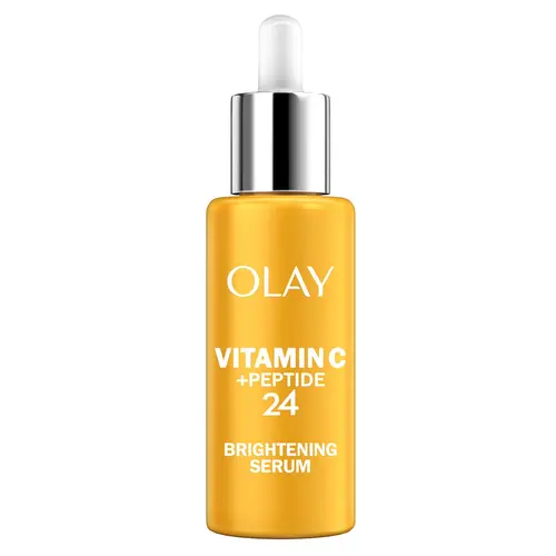 Olay Vitamin C Brightening Facial Serum - Moisturizing Serum for Smooth Skin, Dark Spots Remedy, Glow Up, Skin Transformation & Natural Look