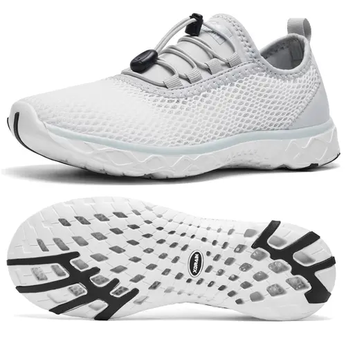 ALEADER Women's Quick Drying Watershoes - Aqua, Breathable Swim Shoes with Xdrain Technology for Seaside Beach and Pool Use, Aqua Water Shoes, Water Sports Footwear, Women's Water Shoes tiktokshopbacktoschool