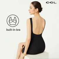 OGL Eco-SkinKiss Open Back bra tops Mini Dress Backless Dress for Women Lightweight Soft Cooling Rib Fabric Built-in-Bra Casual Womenswear TikTokShopBackToSchool SohoChic