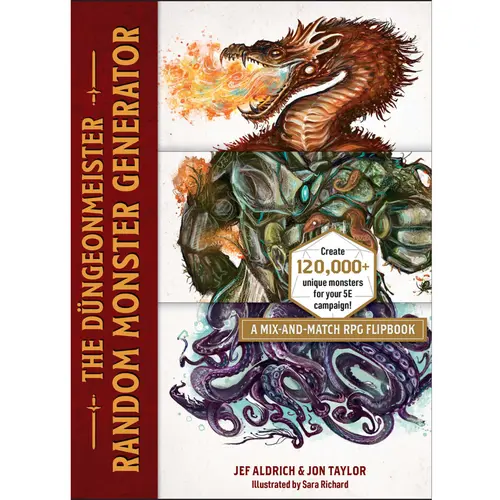 Dungeonmeister Random Monster Generator Book, E-Commerce Books for Lifestyle & Hobbies Enthusiasts