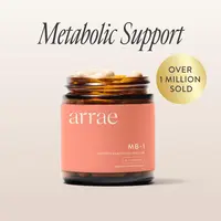Arrae MB-1 | Natural Energy, Cholesterol, & Overall Health Support 20-Day Supply| Organic Nutrition Dietary Supplement Healthcare Vitamins Probiotic Blend Edible Fitness