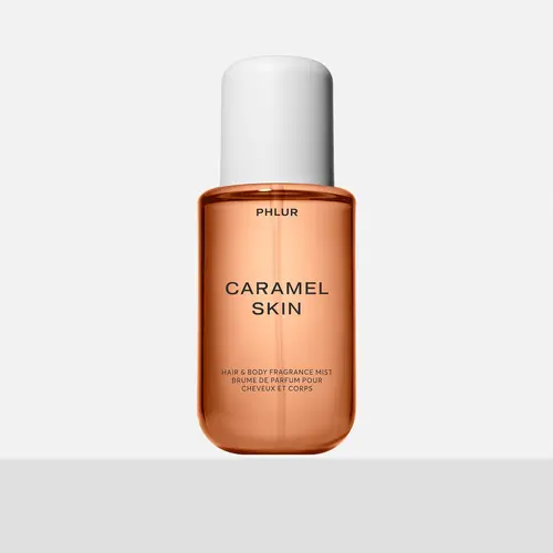 PHLUR Caramel Skin Body Mist - Full Size Hair & Body Fragrance Mist with Caramel, Vanilla Bean, Brown Sugar & Sandalwood (8 fl oz)