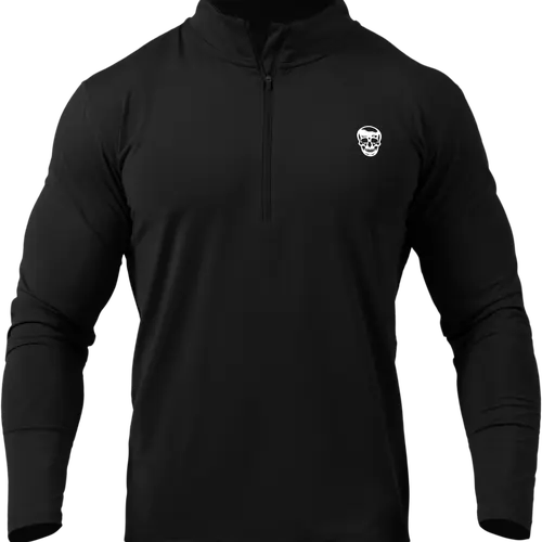 Moisture Wicking Men's Lightweight Performance Quarter Zip - Ultra-Soft Fabric, Breathable, Reflective Details