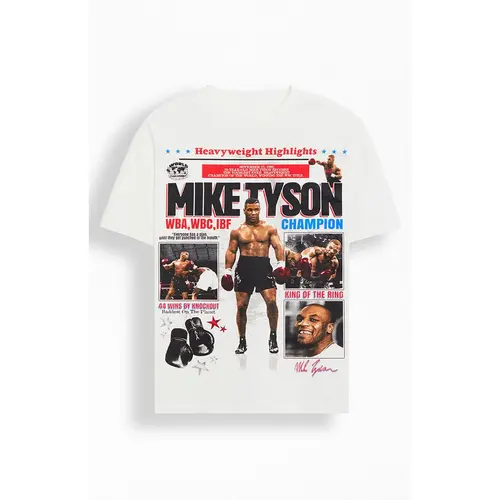 PacSun Men's Mike Tyson Heavyweight Highlights T-Shirt - Multicolor