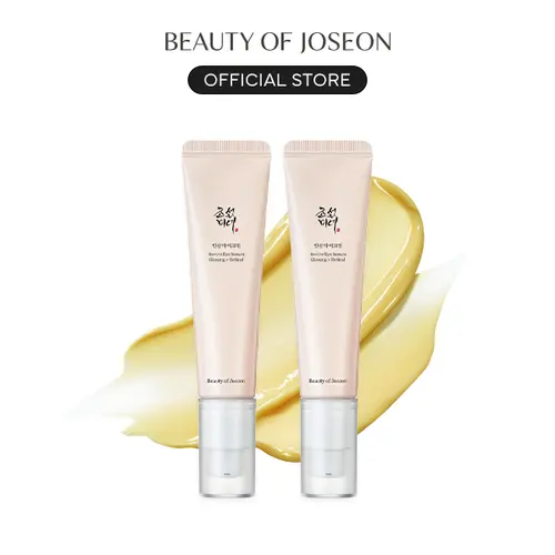[Beauty of Joseon Official] Revive Eye Serum : Ginseng + Retinal (Value 2 pack) | Viral Korean Eye Serum, Moisturize, Brighten, Depuff, Fight Fine Lines, Radiant Under-eyes, Better than Retinol